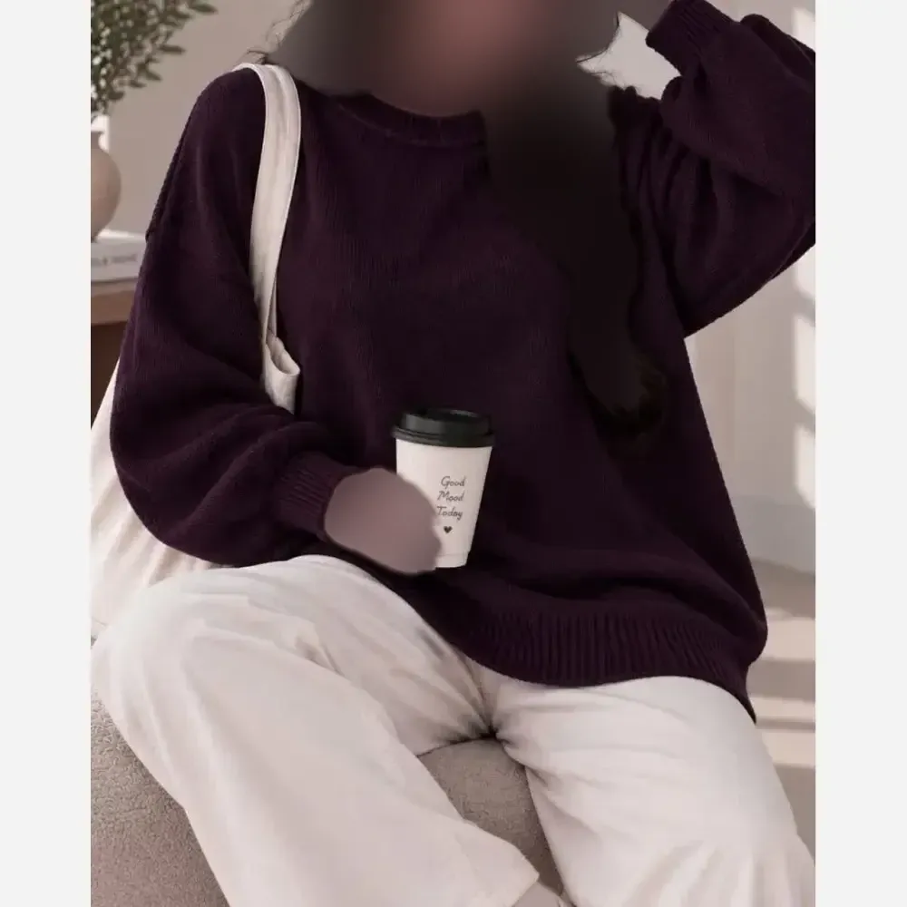 بلوز بافت زنانه نخ ترک ساده لش ضد حساسیت سایز 36 تا 50