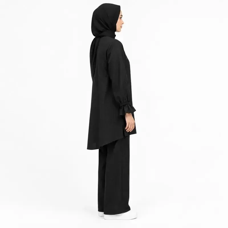 تونیک زنانه لینن مدل کوک دوزی