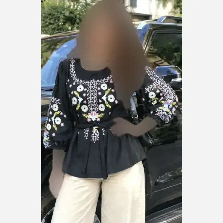 تونیک چاپی رنگی آرامش جنس شانتون درجه یک فری سایز