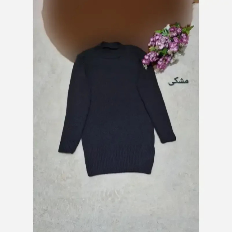 گپ بافت نیمه بلند زنانه بافت درجه یک فری سایز