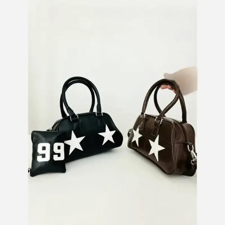کفش ال استار اسپرت رنگ مشکی و شکلاتی سایز 15 تا 29