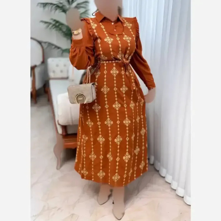پیراهن طلاکوب ستاره زنانه جنس اسکادا رنگبندی متنوع سایز بزرگ