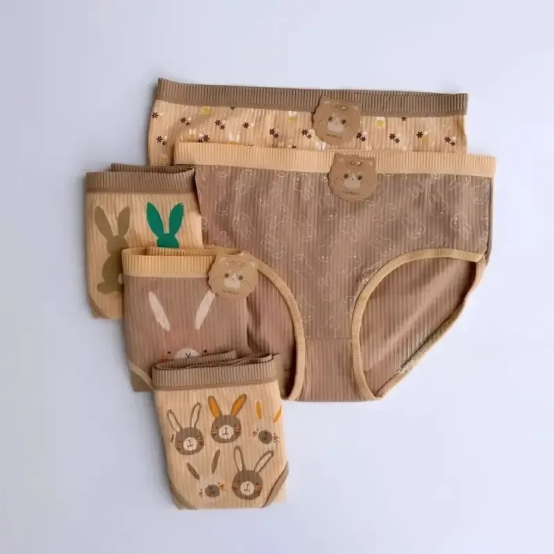 پک 3 عددی شورت زنانه عروسکی خرگوشی نخ پنبه سایز XL لاروزا